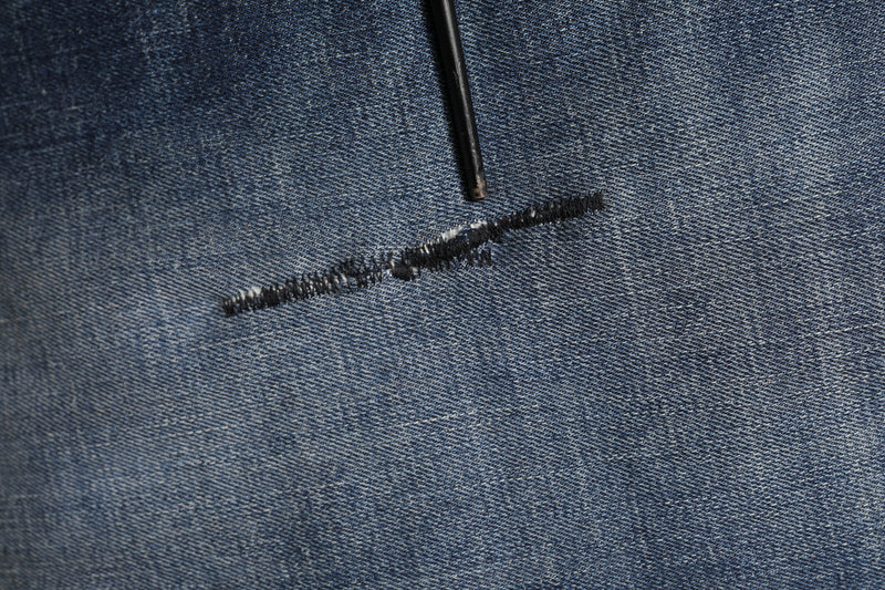 Jeans en jean skinny bleu délavé pour homme avec plaque logo Dolce &amp; Gabbana