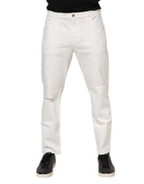 Jeans en coton blanc ample pour homme de Dolce &amp; Gabbana