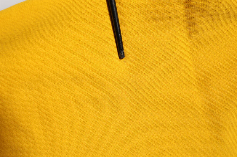 Pantalon de jogging en coton jaune avec logo Dolce &amp; Gabbana