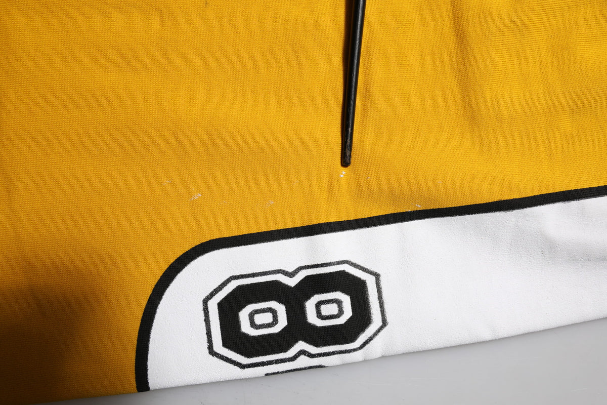 Pantalon de jogging en coton jaune avec cordon de serrage de Dolce &amp; Gabbana
