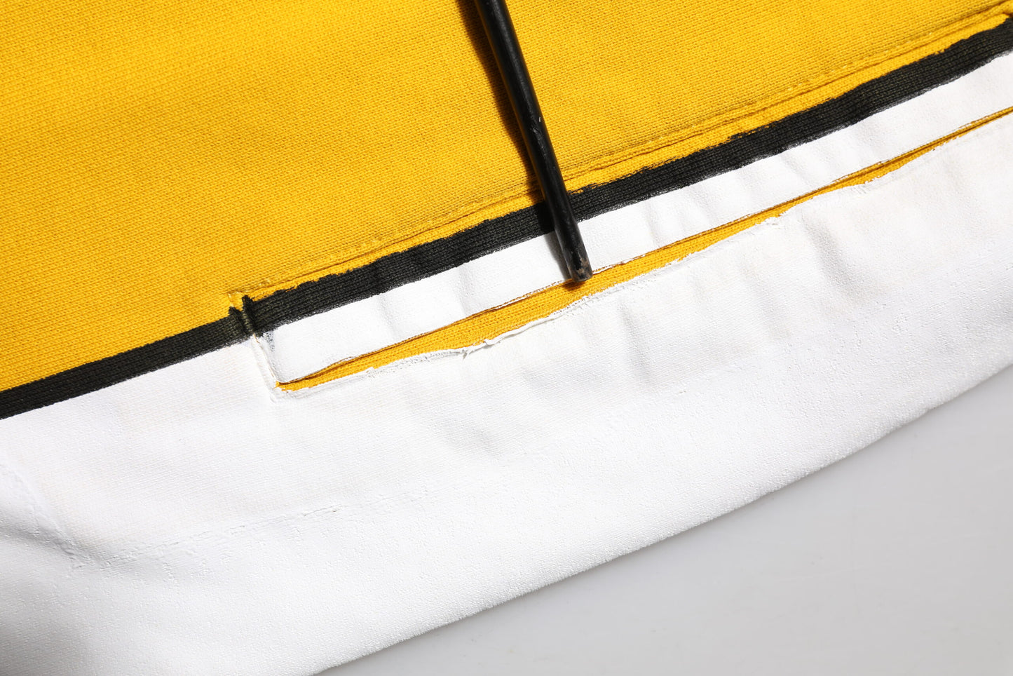 Pantalon de jogging en coton à cordon de serrage avec imprimé jaune de Dolce & Gabbana