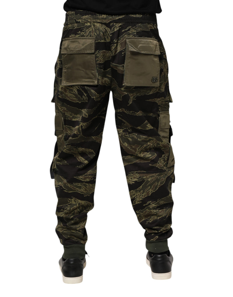Dolce &amp; Gabbana camouflage cargo broek in meerdere kleuren