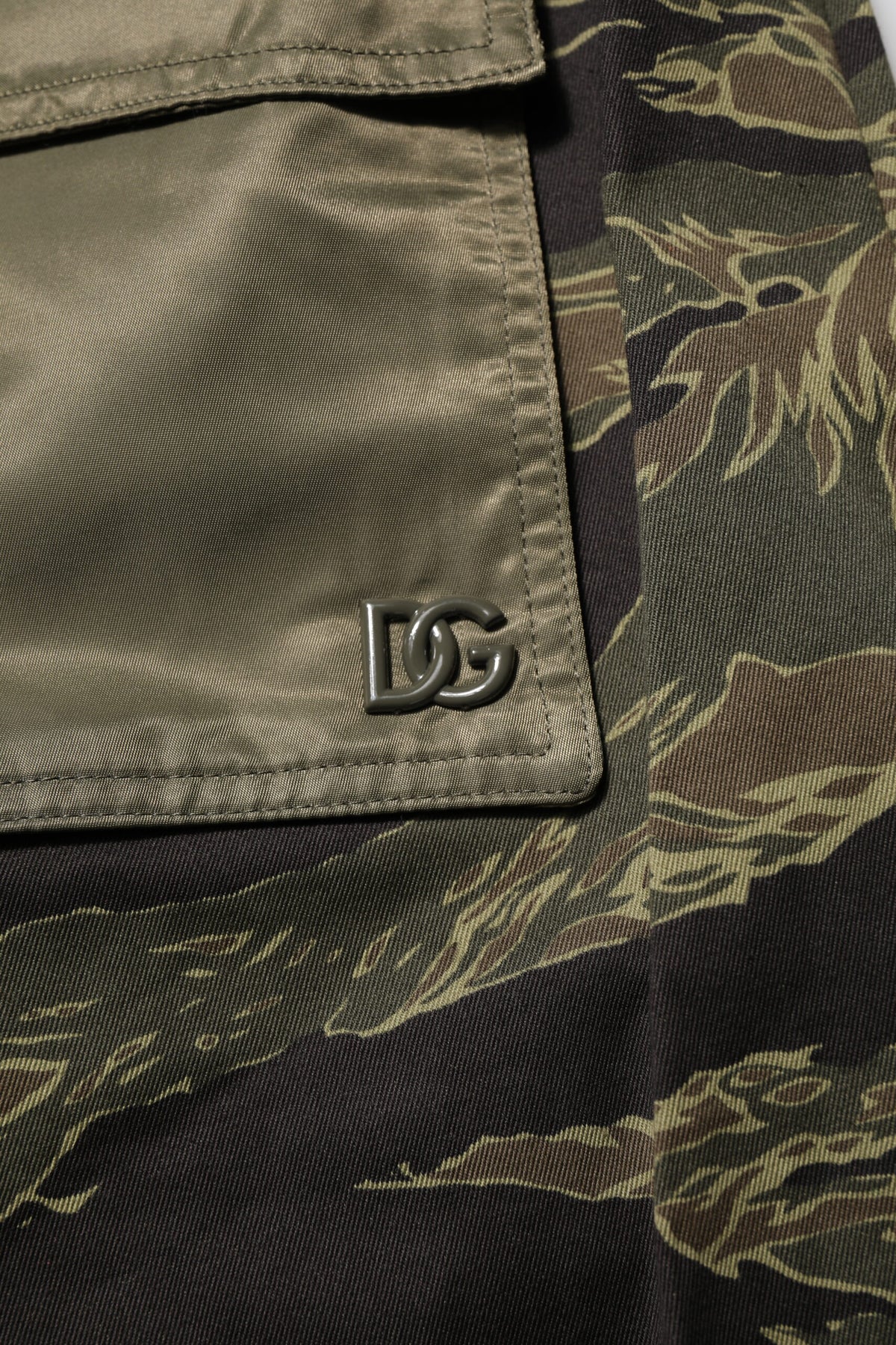 Pantalon cargo camouflage multicolore Dolce &amp; Gabbana
