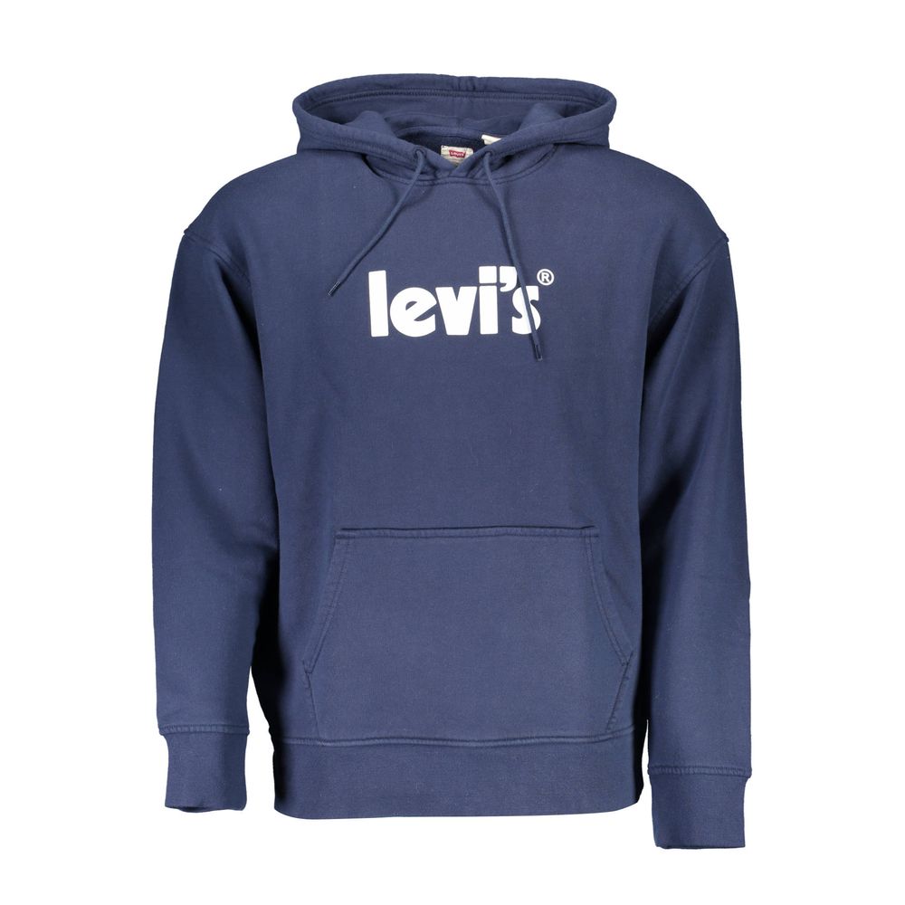 Levi's Sweatshirt à Capuche en Coton Bleu pour Homme