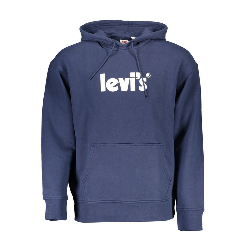 Levi's Sweatshirt à Capuche en Coton Bleu pour Homme