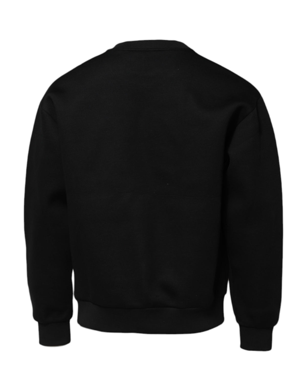 Pull en modal noir avec plaque DG logo de Dolce &amp; Gabbana