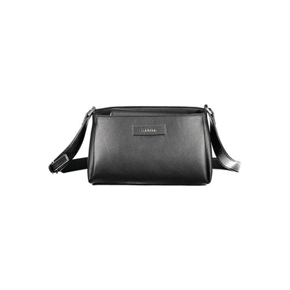 Calvin Klein Zwarte Polyester Handtas