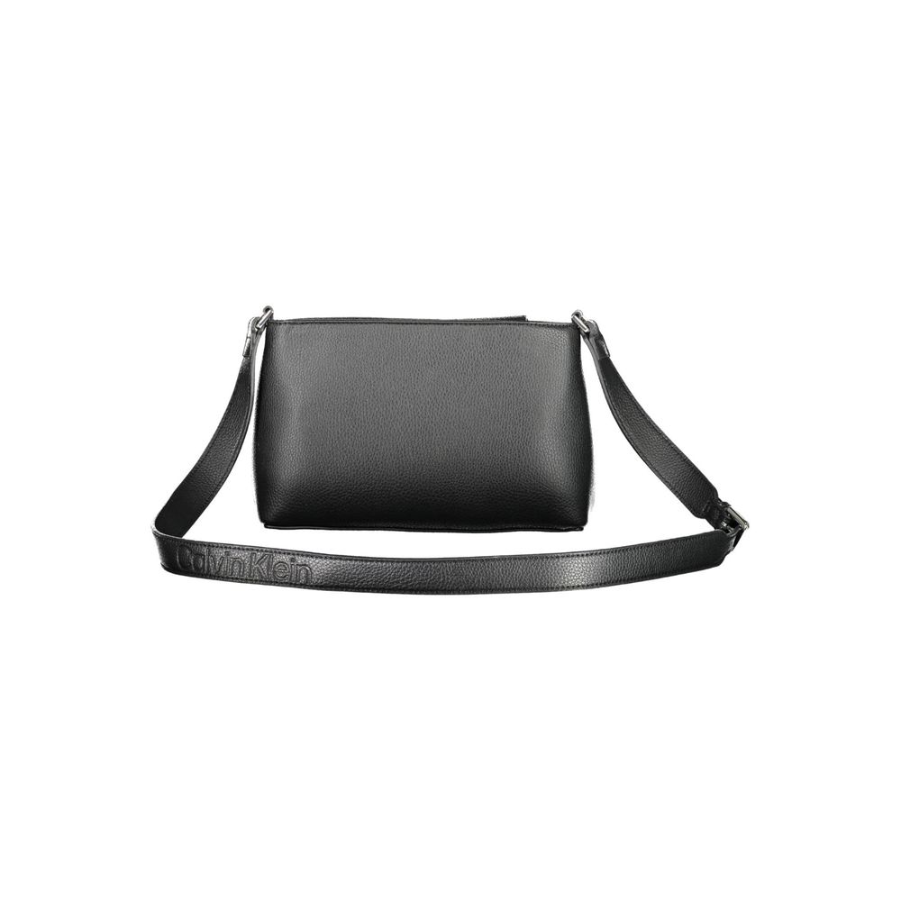 Calvin Klein Zwarte Polyester Handtas