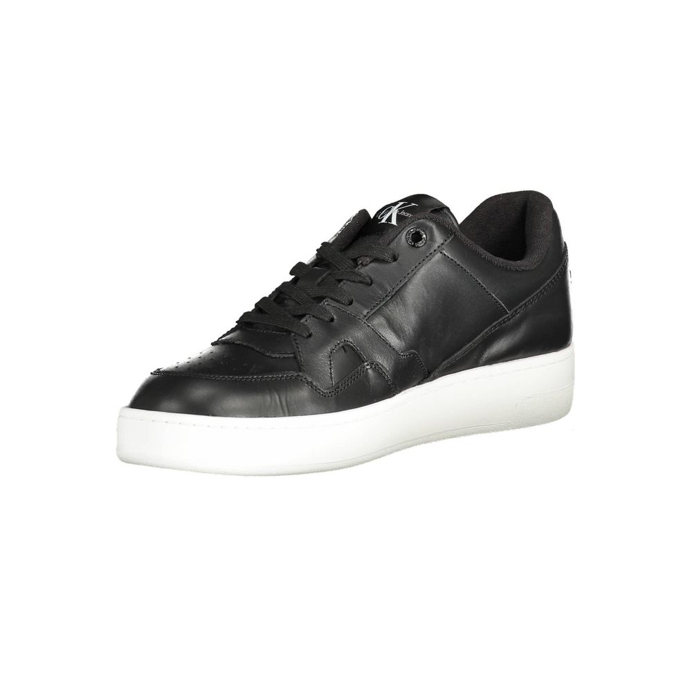 Calvin Klein Black Polyester Sneaker for Men - Écologique et Élégant