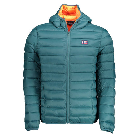 Veste homme norvégienne verte en polyamide, 1963