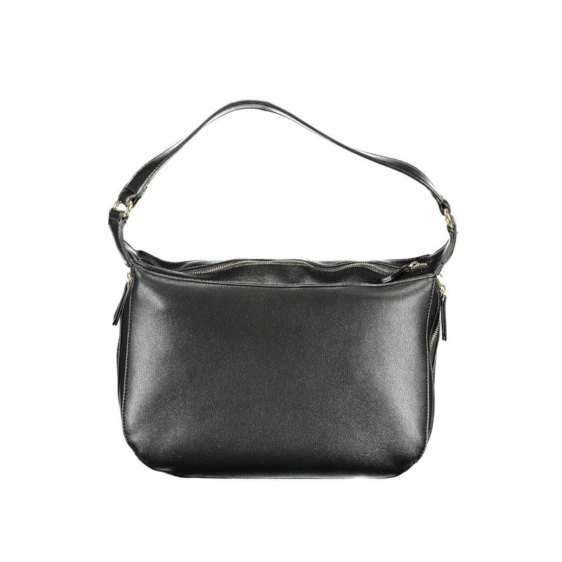 Mario Valentino Black Polyethylene Handbag - Élégante et Pratique