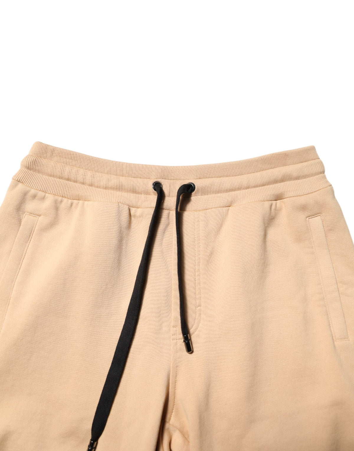 Shorts Bermuda en coton jaune pour homme de Dolce &amp; Gabbana