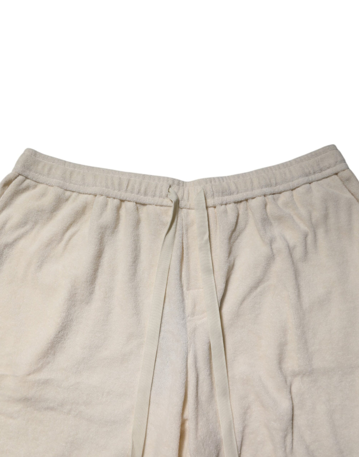 Shorts Bermuda en coton ivoire pour homme Dolce &amp; Gabbana