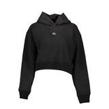 Calvin Klein Black Cotton Women Sweater - Eco-Friendly Fashion