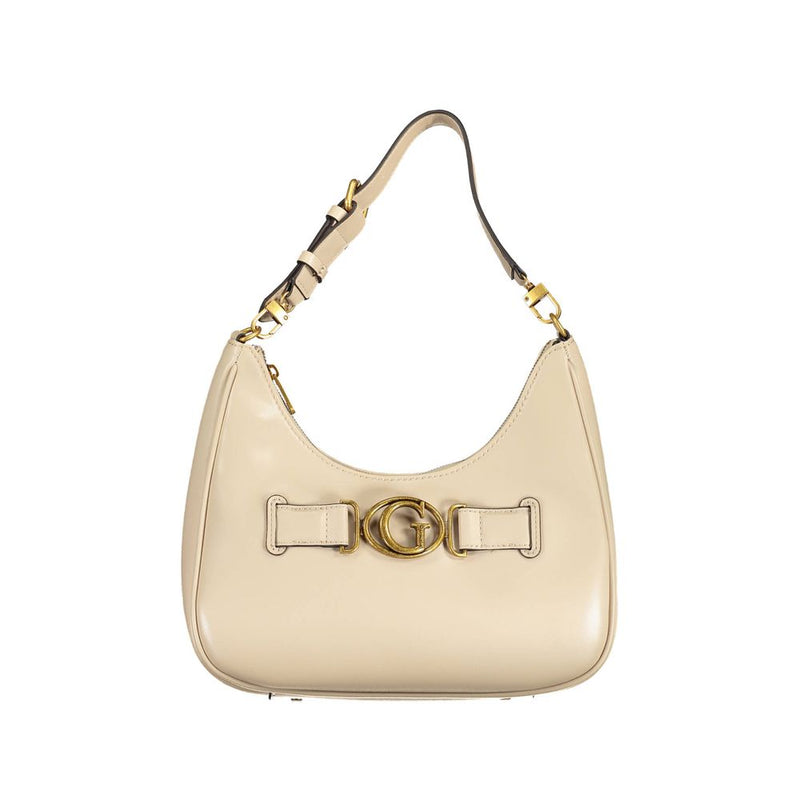 Guess Jeans Sac à main en polyéthylène beige - Élégant et pratique