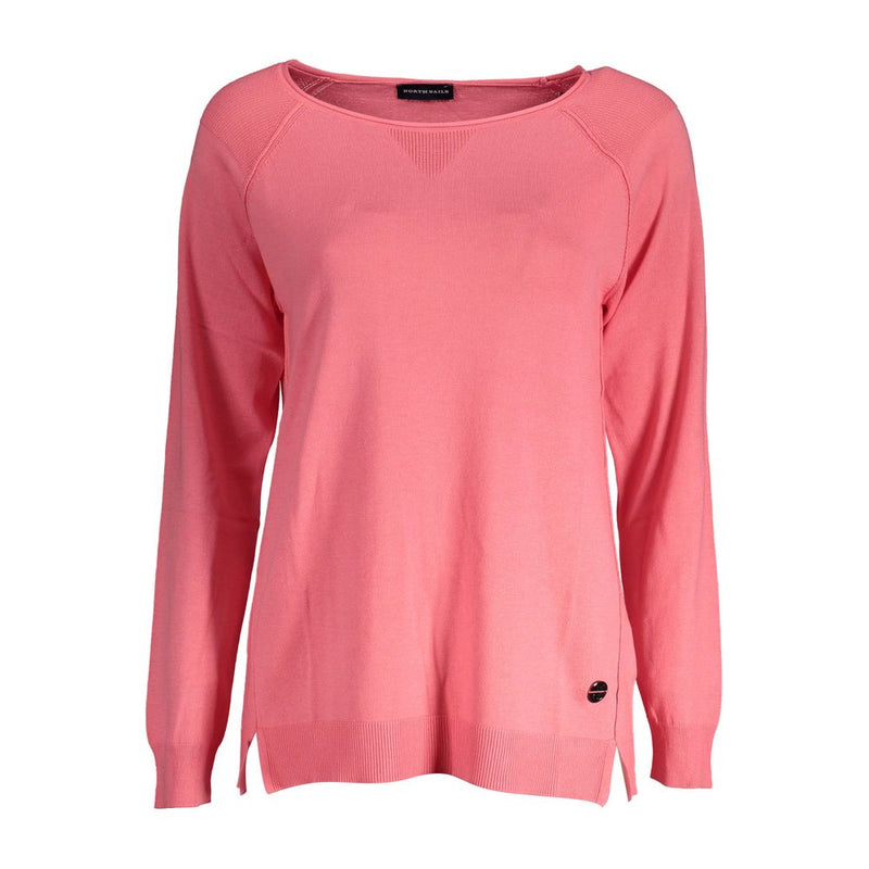 North Sails Pink Cotton Sweater - Élégant et Écologique