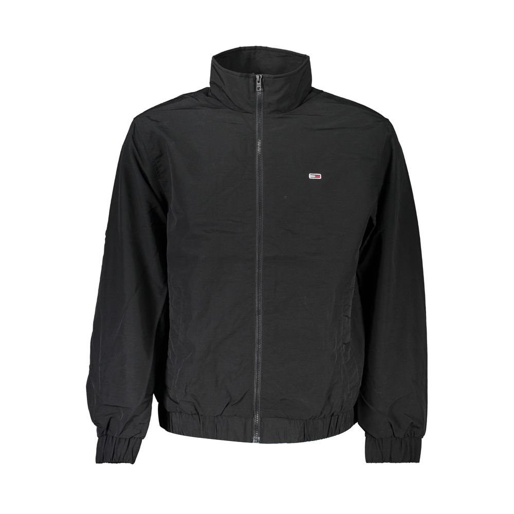 Veste homme en polyamide noire Tommy Hilfiger