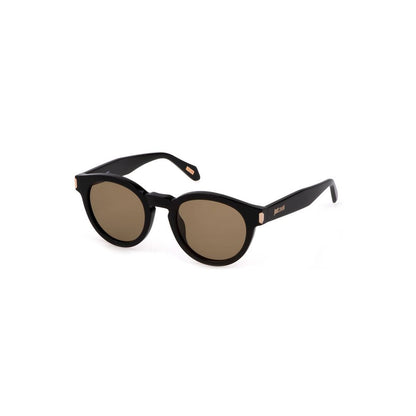 Lunettes de soleil en plastique noir Just Cavalli