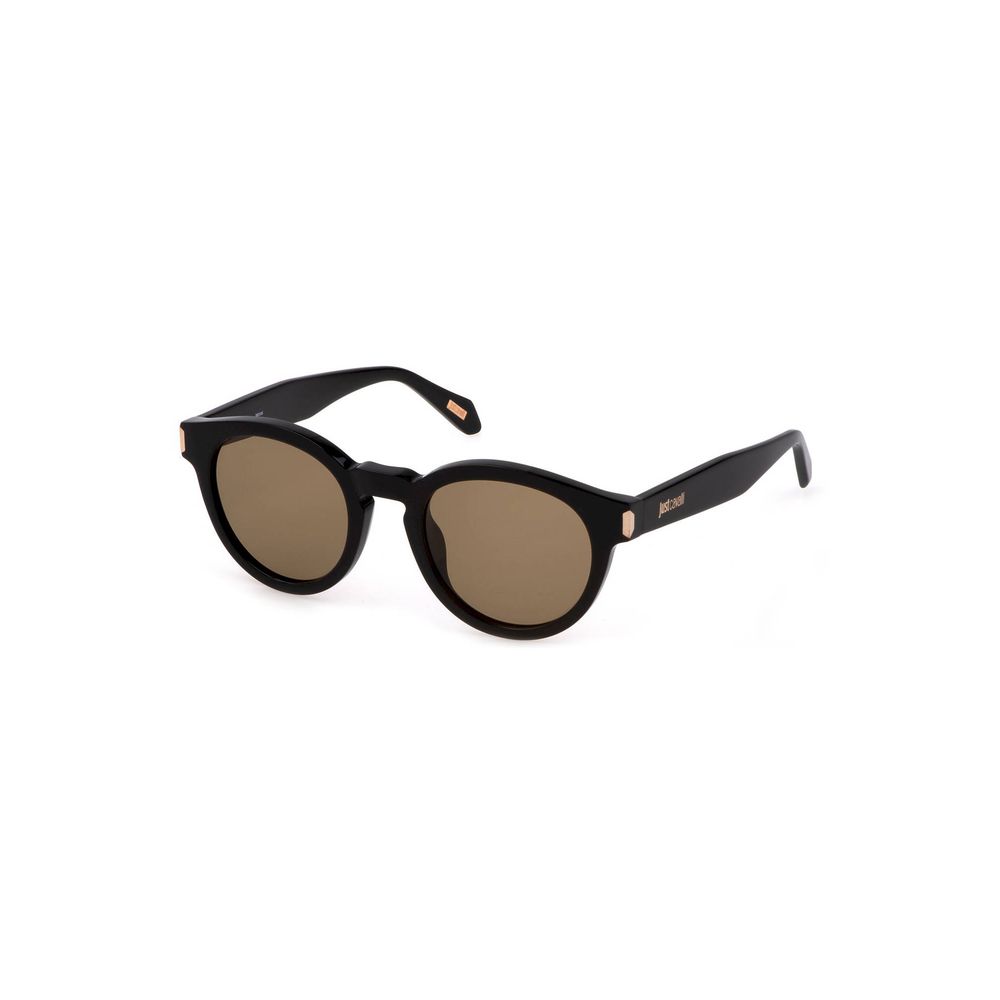 Lunettes de soleil en plastique noir Just Cavalli