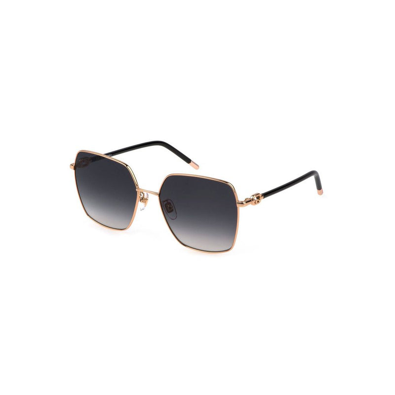 Furla Gold Metal Sunglass - Luxurious Square Lens Design