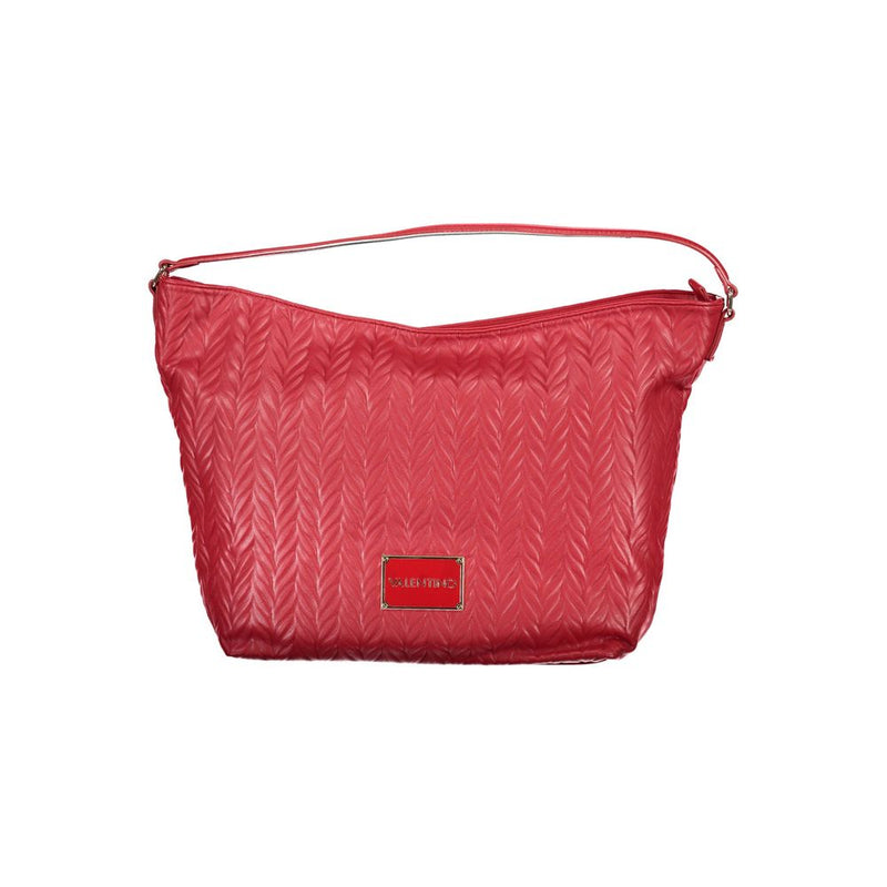 Mario Valentino Red Polyethylene Handbag - Élégance et Praticité