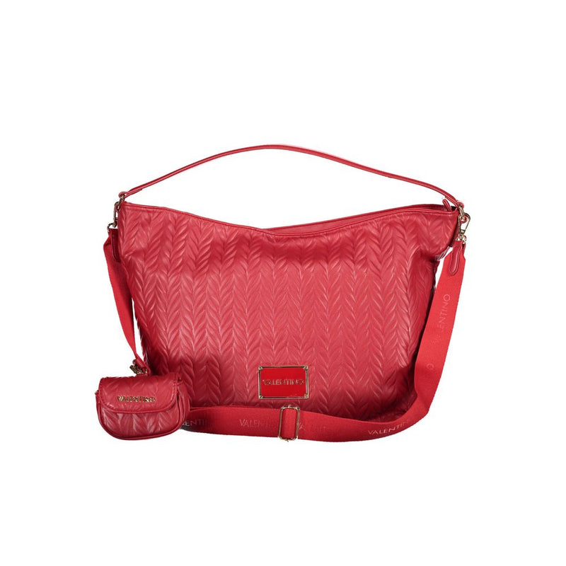 Mario Valentino Red Polyethylene Handbag - Élégance et Praticité