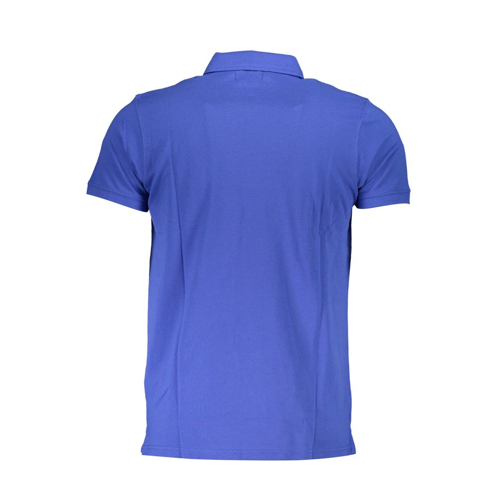 Cavalli Class Blauw Katoenen Poloshirt