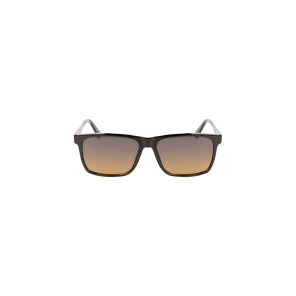 Lunettes de soleil en plastique noir Calvin Klein