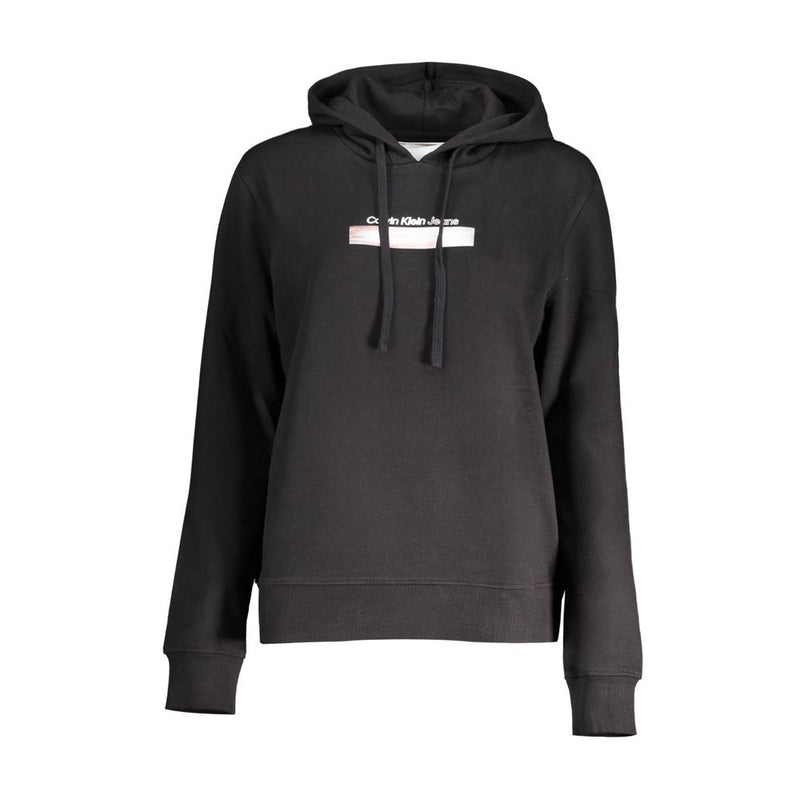 Calvin Klein Black Cotton Women Sweater - Stylish & Sustainable