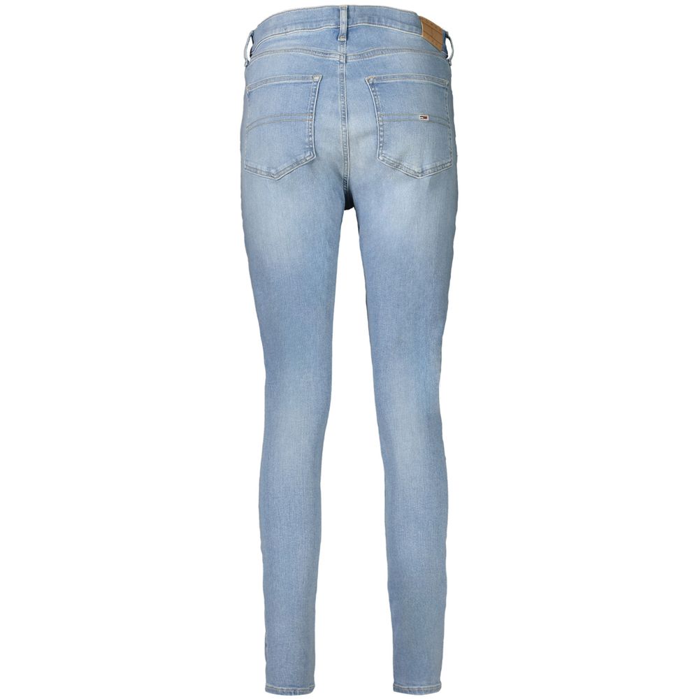 Tommy Hilfiger Blue Cotton Women's Skinny Jean