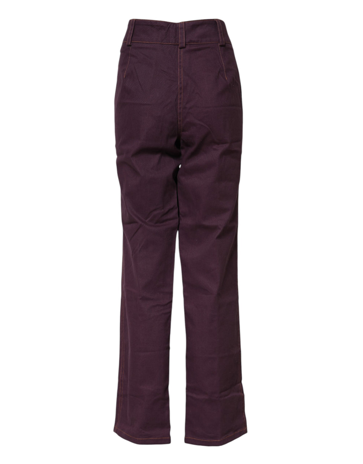 Pantalon Tapered Taille Haute Violet BENCIVENGA
