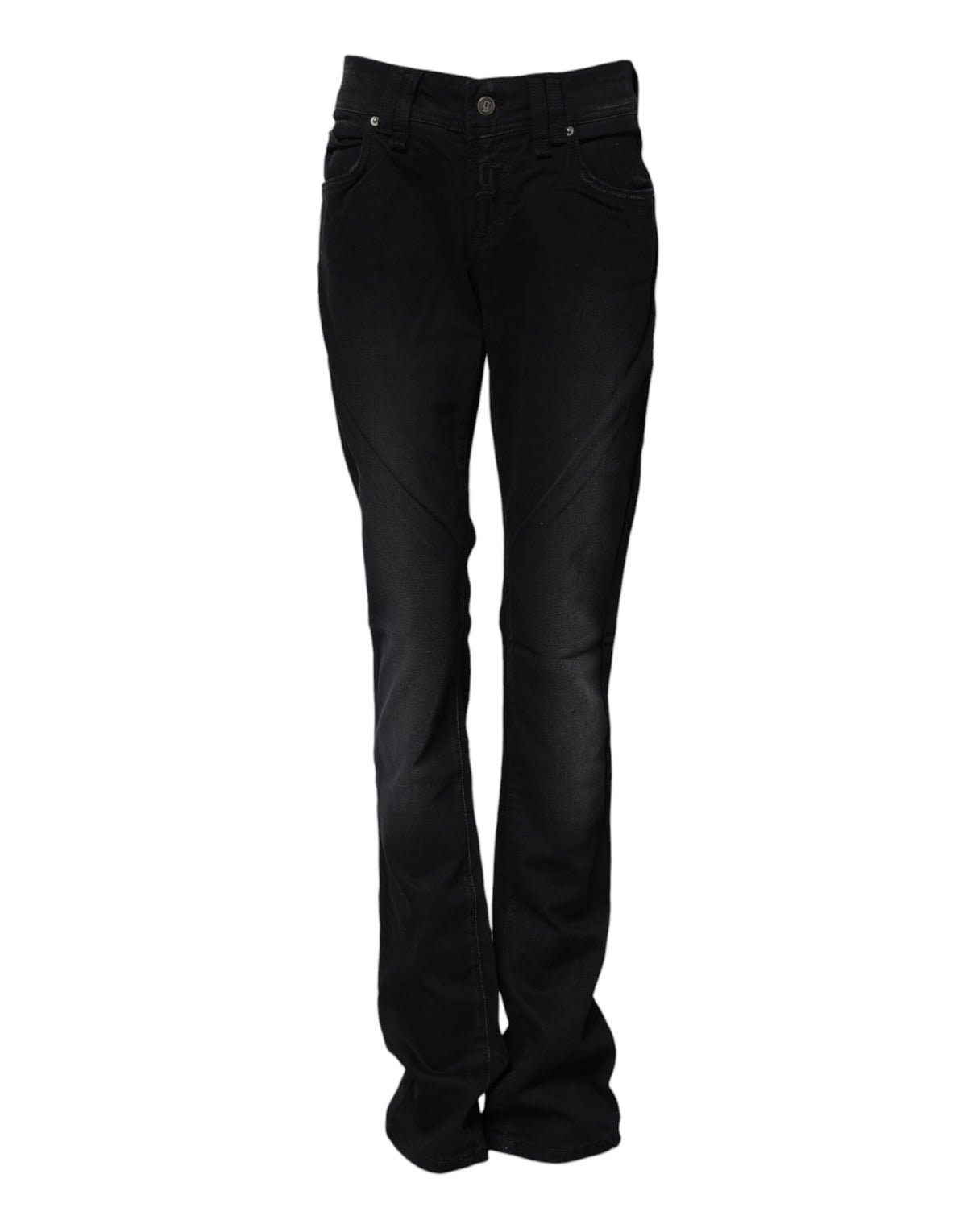 Jean en Denim Tapered Noir John Galliano