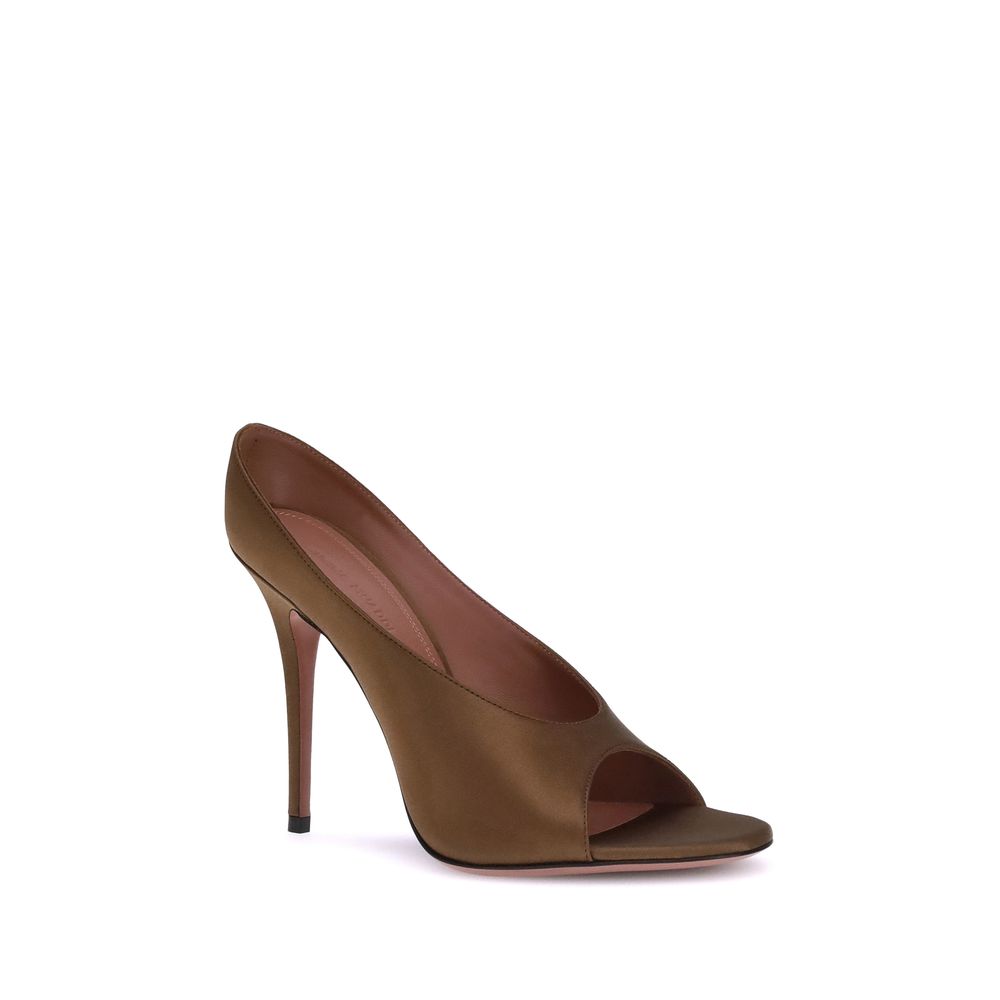 Sandales en satin Anok d'Amina Muaddi