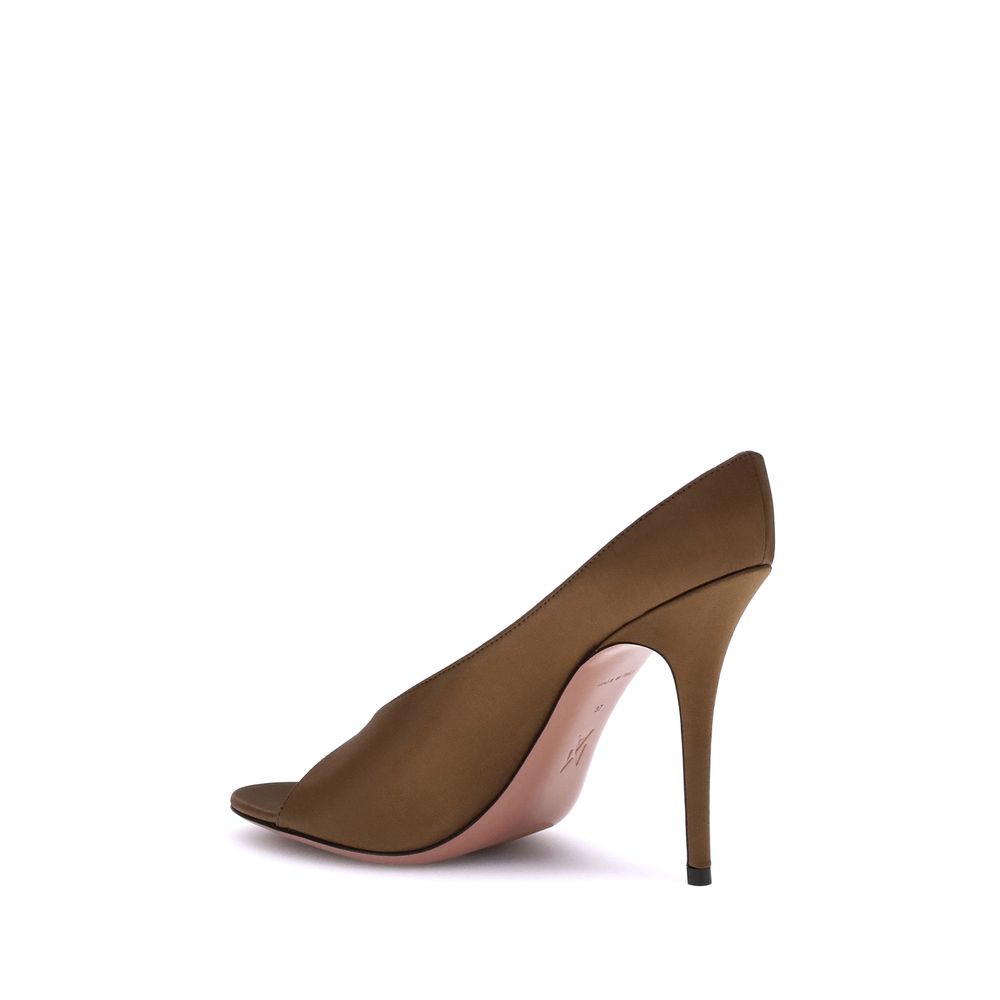 Sandales en satin Anok d'Amina Muaddi