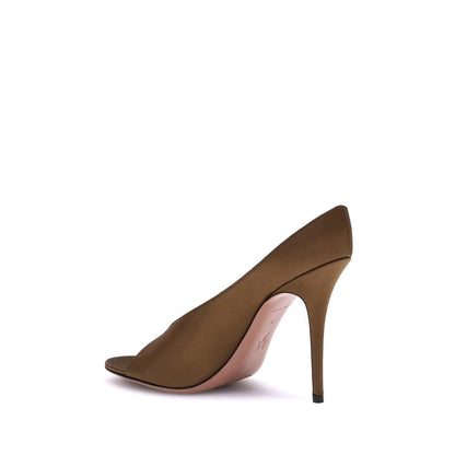 Sandales en satin Anok d'Amina Muaddi
