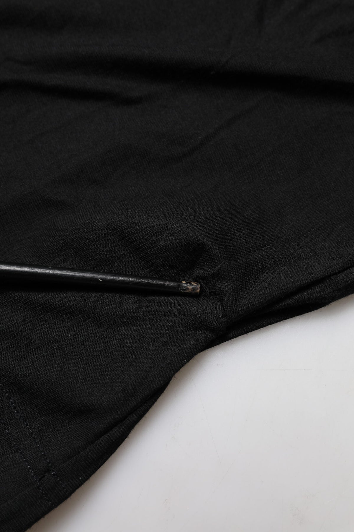 Dolce & Gabbana T-shirt Noir en Coton à Manches Courtes