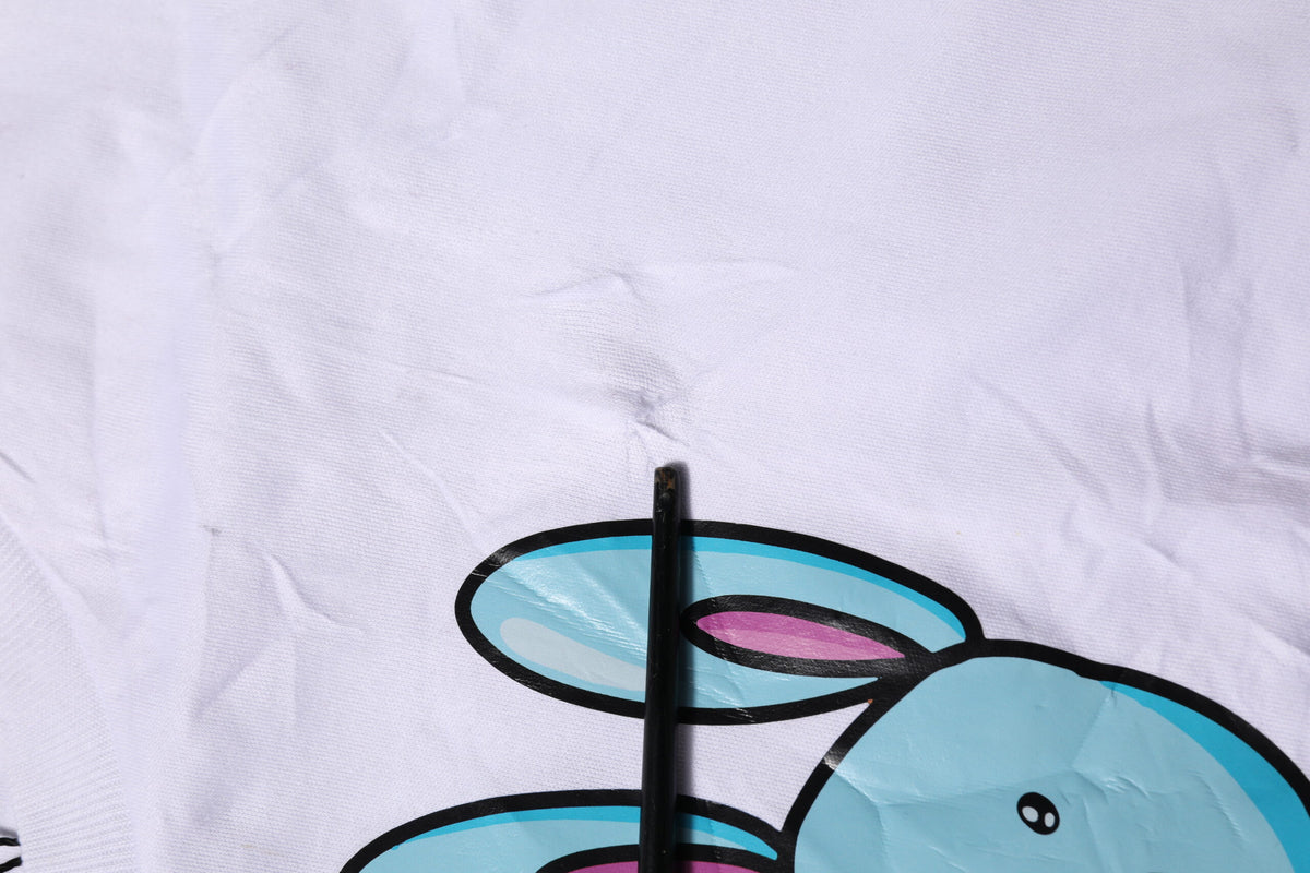 T-shirt Dolce & Gabbana en coton blanc avec imprimé graphique