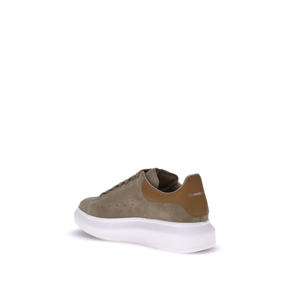 Sneakers en cuir suédé Alexander McQueen