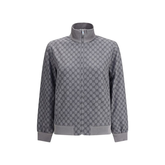 Sweat-shirt Gucci gris en polyester