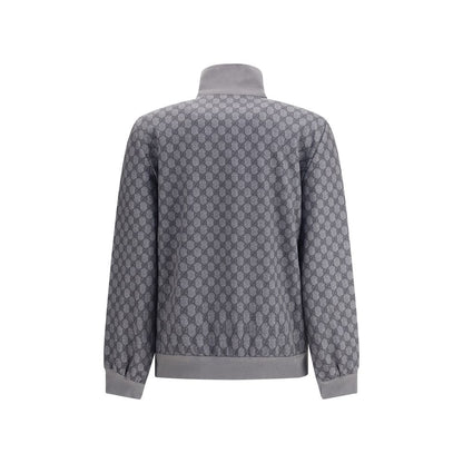 Sweat-shirt Gucci gris en polyester