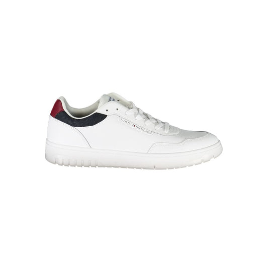Tommy Hilfiger witte leren sneaker