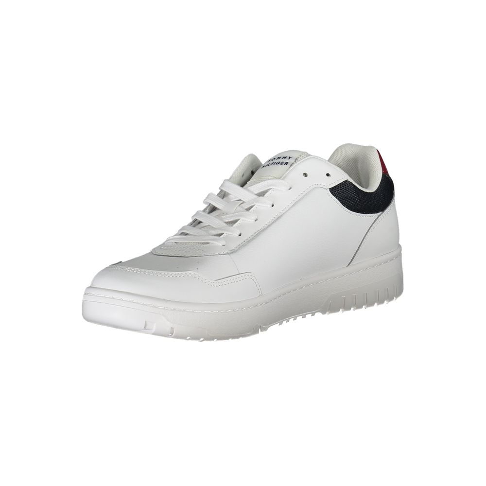 Tommy Hilfiger witte leren sneaker