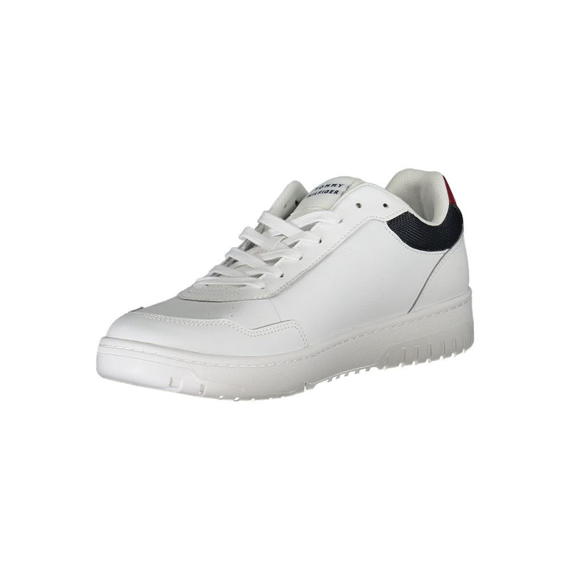Tommy Hilfiger White Leather Sneaker - Élégance et Confort