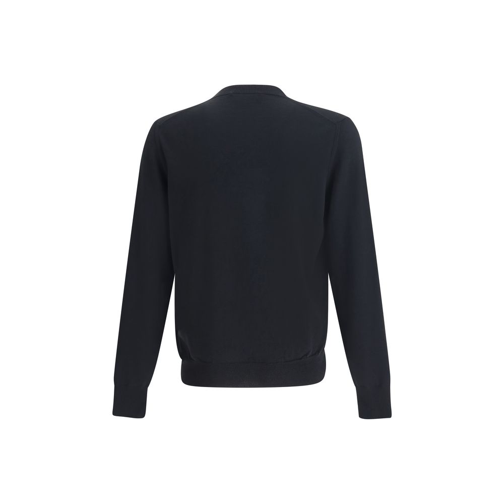 Pull en laine à logo Alexander McQueen