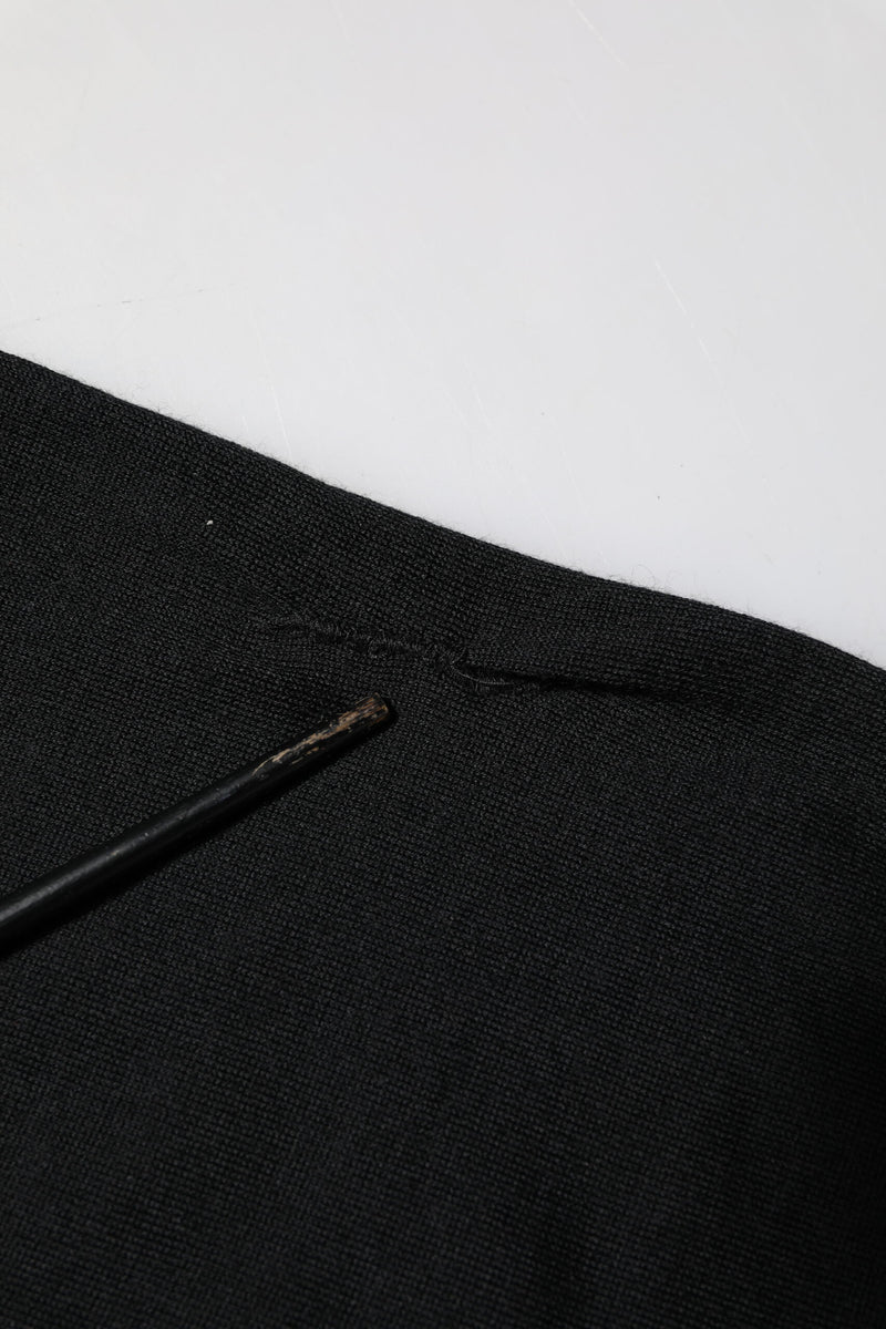 Pull en cachemire noir à col rond pour homme de Dolce &amp; Gabbana
