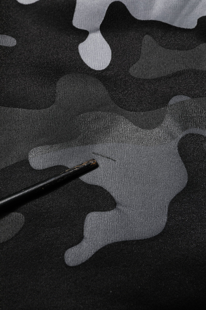 Sweat à capuche noir à motif camouflage Dolce &amp; Gabbana