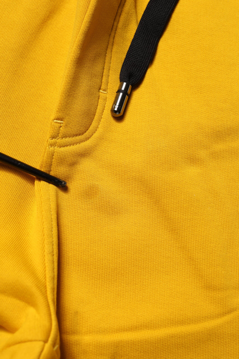 Pantalon de jogging en coton jaune Dolce &amp; Gabbana