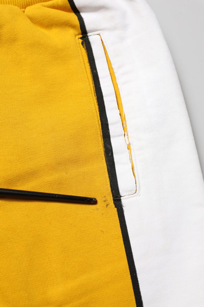 Pantalon de jogging en coton jaune Dolce &amp; Gabbana