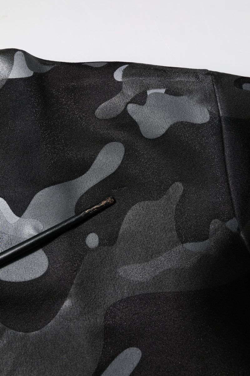 Sweat à capuche noir à motif camouflage Dolce &amp; Gabbana