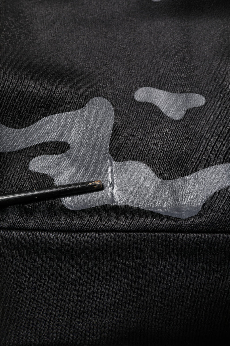 Sweat à capuche noir à motif camouflage Dolce &amp; Gabbana